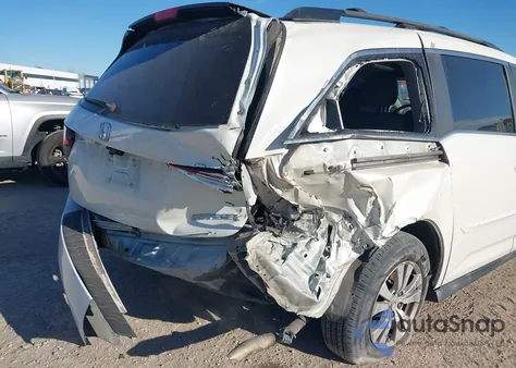 2017 Honda Odyssey Ex-L z USA, uszkodzony, nr VIN 5FNRL5H63HB004268